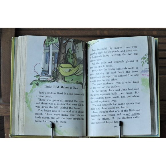 Vintage Textbook, We Grow Up Second Reader, MacMillan Company 1945 New Work-Play - Picture 9 of 9